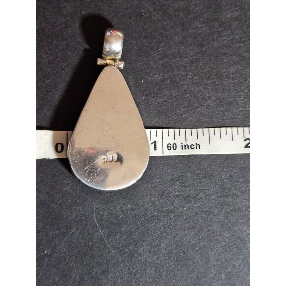 *Sale* Sterling silver abalone pendant - Picture 9 of 10